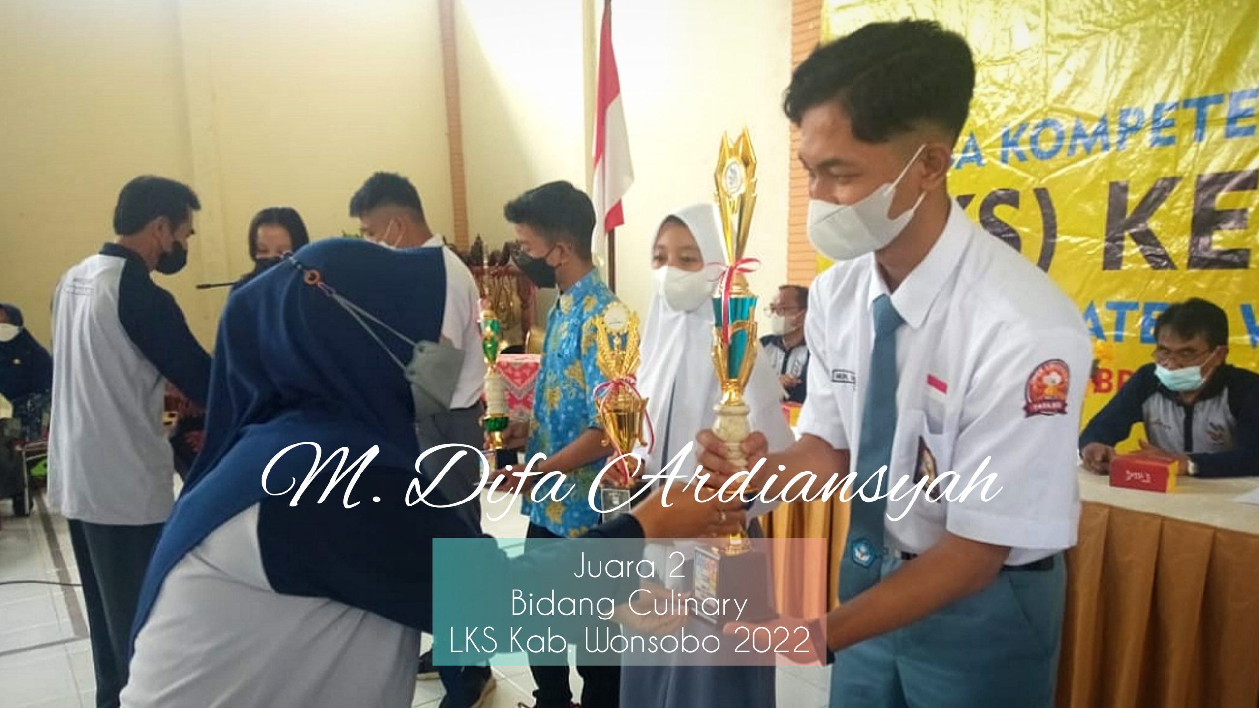 M. Difa Ardiansyah – Juara 2 LKS Culinary
